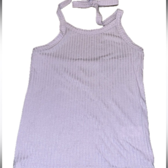 Tops - Lavender high neck tank top